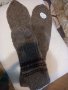 Ръчно плетени чорапи размер 43 от вълна, снимка 1 - Мъжки чорапи - 39363785