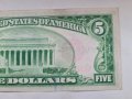 RARE. USA 🇺🇸 $ 5 DOLLARS 1928-B UNC, снимка 7
