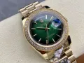 Дамски часовник Rolex Day-Date 36 с автоматичен механизъм, снимка 3