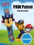 Paw patrol Чейс Скай Рабъл Маршал Детски часовник с прожектор , снимка 2