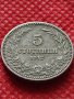 Монета 5 стотинки 1912г. Царство България за колекция декорация - 24802, снимка 3
