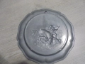 № 8281 Стара метална чиния / пано   , снимка 4