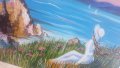 Картина "Синьо безвремие" /маслени бои върху платно с дървена подрамка , снимка 5