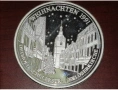 Сребърен Weihnachtstaler 1991, снимка 1