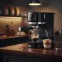 Еспресо машина Oliver Voltz OV51171O, 1575 W, 20 бара, Крема диск, LED дисплей, снимка 2