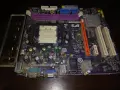 Дънна платка ECS GeForce6100SM-M2 | Socket AM2, DDR2 + Задна планка, снимка 1