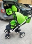 Бебешка количка Adbor Zarra 3in1 зелена, снимка 4