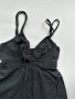 Черен бохо топ с презрамки, снимка 3