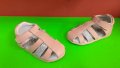 Английски детски сандали естествена кожа-HAPPY BEE 