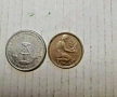 Лот от две монети немски пфениг - от 1950 и 1958г, снимка 3