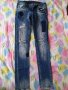 Дамски дънки панталони ХС_С размер Скъсани дънки , снимка 4