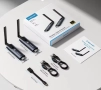 Сет от безжичен HDMI предавател и приемник Lemorele 50м. или 200м., снимка 9