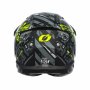 Мотокрос каска O'NEAL 3SRS VOLTAGE BLACK/NEON YELLOW, снимка 2