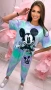 Mickey Mouse Дамски Спортен Комплект Тениска И Долнище🔝Дамски Спортен Екип Мики Маус Код A1345, снимка 8