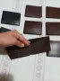 Нови мъжки аксесоари от естествена телешка кожа - 10бр. портфейли, 1бр. ключодържател, чанта, снимка 3