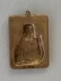 Рядка находка, антична, винтидж миниатюрна бронзова икона на Исус Христос, снимка 3