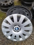 Продавам оригинални железни джанти с оригинални тасове, 16 цола за БМВ, снимка 7