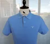 Barbour Mens Blue Cacual Polo Shirt - страхотна маркова тениска с яка размер M , снимка 2
