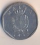 Малта 50 цента 1995 година, снимка 2