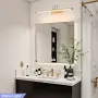 LED лампа за картина , баня , водоустойчива IP44 10 W регулируема 3 цвята – Бронз 60 см, снимка 1