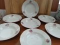 Стар български порцелан чинии дълбоки , снимка 2