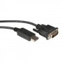 Кабел DisplayPort - DVI Dual Link 5м, Digital One SP01251 DP-M към DVI M