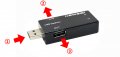 USB тестер за измерване напрежение, ток на зарядни устройства и USB портове НАЛИЧНО!!!, снимка 2