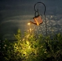 Декоративна соларна лампа със светлинни спринклери – ефект „водопад“, 60 LED, топла бяла светлина, снимка 3