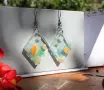 Обеци от епоксидна смола , снимка 3