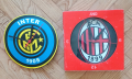 Стенни гумирани часовници на Милан и Интер, снимка 1 - Футбол - 44922571