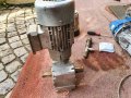 Монофазен ел.двигател/електромотор/електродвигател с редуктор 2.2kW 120 оборота със спирачка, снимка 4