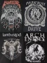 Тениска с принт PARKWAY DRIVE/KILLSWITCH ENGAGE / LAMB OF GOD/ IN FLAMES, снимка 2
