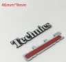 Алуминиеви емблеми за тонколони ”Technics” - 46 мм./ 9 мм., снимка 1