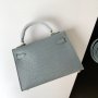 Hermes Kelly Mini Sky Blue, снимка 7