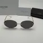 Дамски слънчеви очила Celine Oval Gold Edition нови, UV400 защита, снимка 2