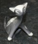Статуетка порцеланово коте, снимка 1 - Други - 38345313