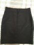 Дамска плътна черна пола с подплата, снимка 2