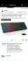 Геймърска клавиатура Chroma, US Layout, тънка, ергономична, водоустойчива, безшумна , снимка 2