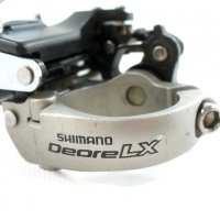 Shimano Deore LX FD-M580 3x9 декланшор за МТБ планински байк, 34.9mm clamp, снимка 3 - Части за велосипеди - 29640361
