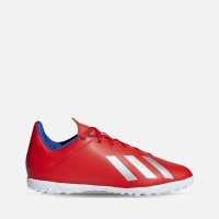 НАМАЛЕНИ!!!Футболни обувки стоножки Adidas X 18.4 TF Red BB9417, снимка 1 - Футбол - 40660266