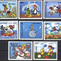 Чисти марки Анимация, Приказки 1989 от Румъния, снимка 1 - Филателия - 35132878