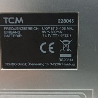 CD player с радио TCM 228045, снимка 3 - Радиокасетофони, транзистори - 30806199