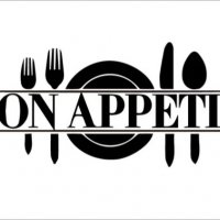 Стикер за стена Bon Appetit, снимка 2 - Декорация за дома - 29625523