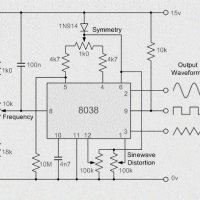 ICL8038CCPD интегрална схема за функционален генератор , снимка 2 - Друга електроника - 35012857