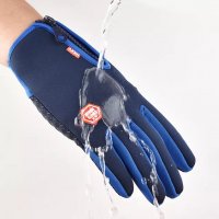 Ветро и водоустойчиви термо ръкавици за тъчскрийн, снимка 7 - Екипировка - 39879898