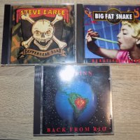 Дискове на -Steve Earle –Copperhead Road/Big Fat Snake-Beautiful Thing1994/ McGuinn-Back from Rio, снимка 1 - CD дискове - 39950432