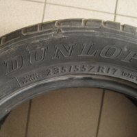 1бр. лятна гума 235/55/17 Dunlop, снимка 3 - Гуми и джанти - 37121460