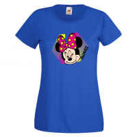 Дамска тениска Minnie Mouse 1 Подарък,Изненада,Рожден ден,, снимка 1 - Тениски - 36530694