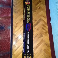 Барселона -Манчестър Сити мач от Шампионска лига 2015г футболен шал, снимка 8 - Футбол - 30345343