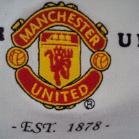 Оригинална тениска на Манчестър Юнайтед с везано лого, снимка 3 - Футбол - 31549228